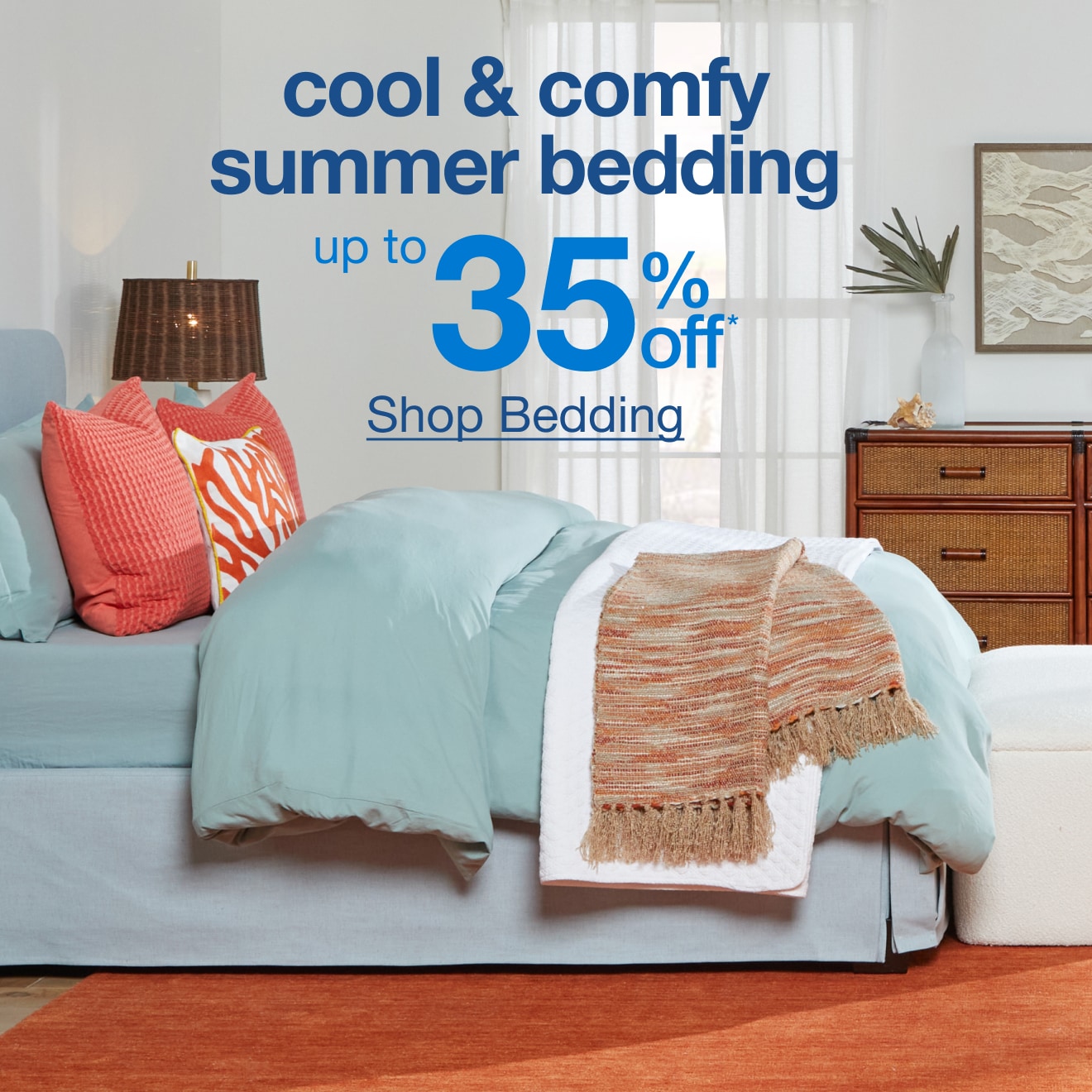 Cool & Comfy Summer Bedding — Shop Now