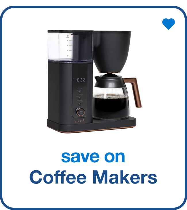 save on coffee makers