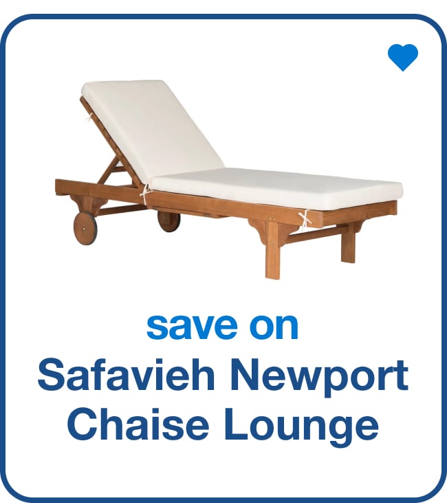 Save on Safavieh Newport Chaise