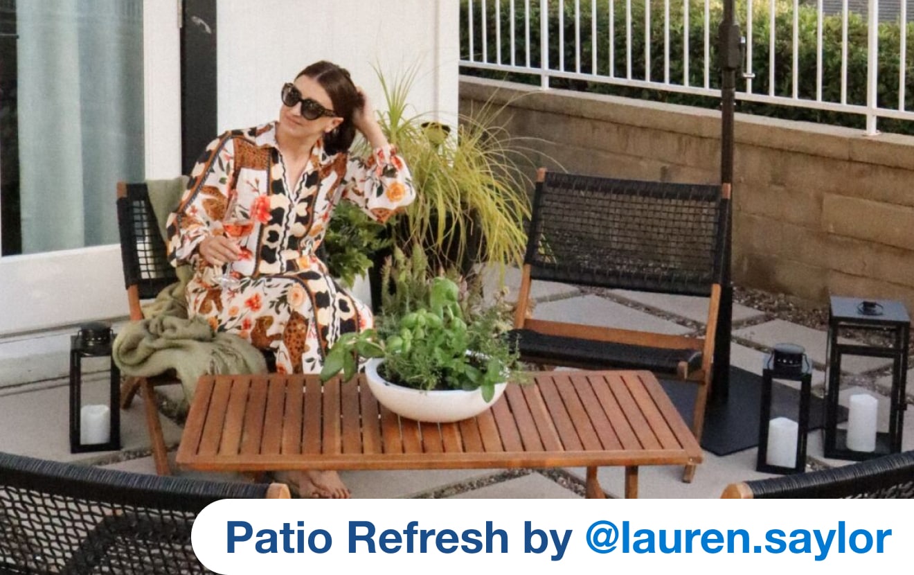 Patio Refresh by @lauren.saylor