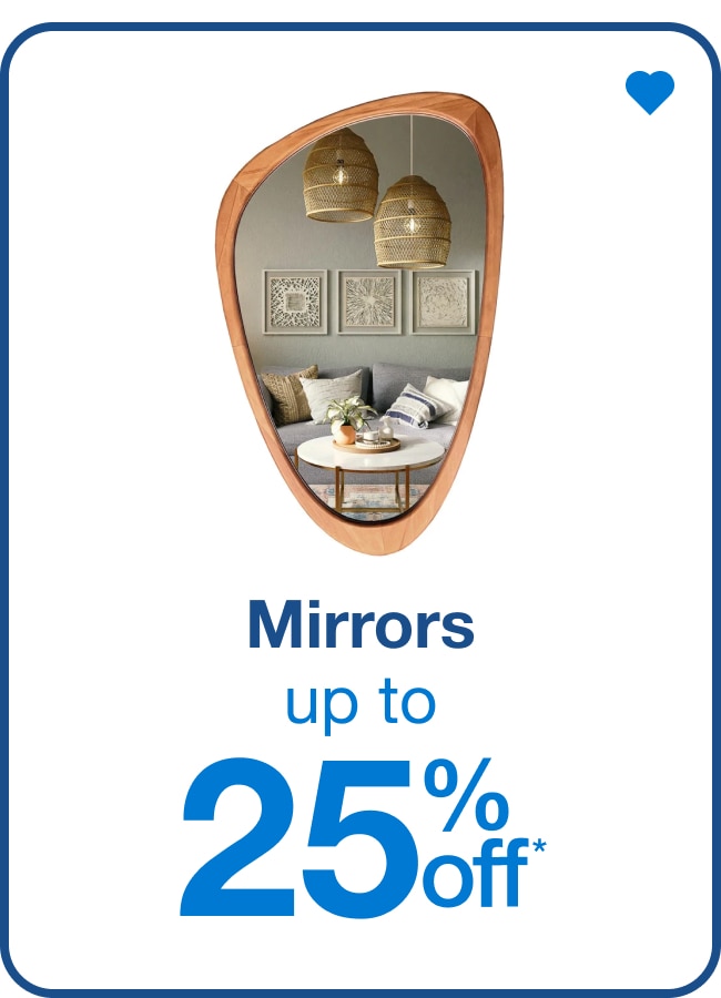 Mirrors — Shop Now