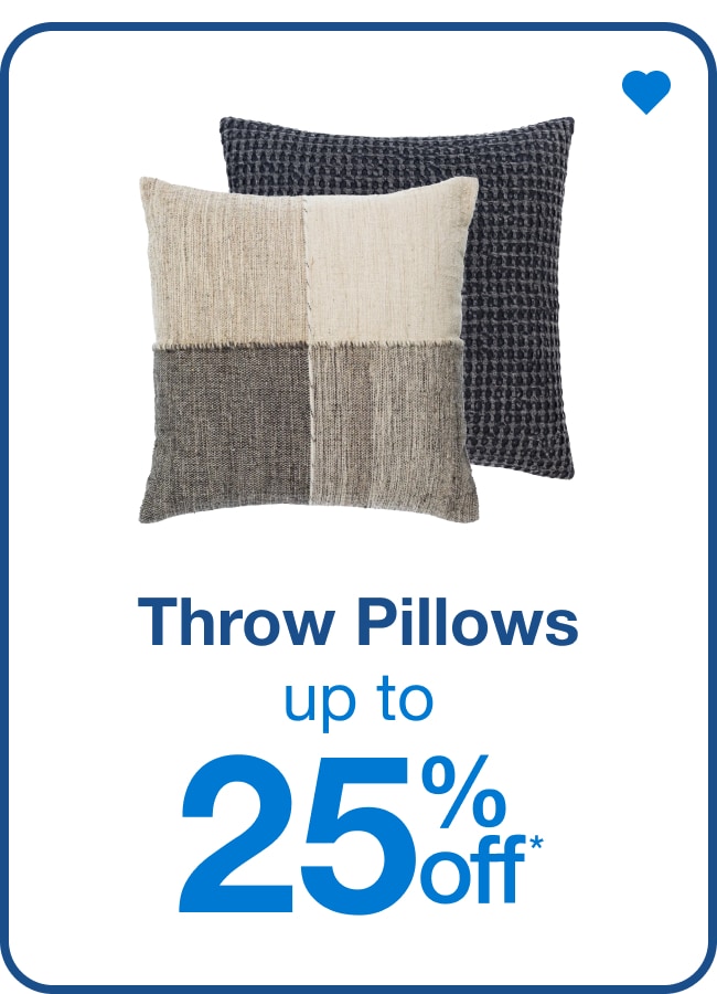 Throw Pillows — Shop Now