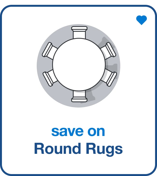 save on round rugs