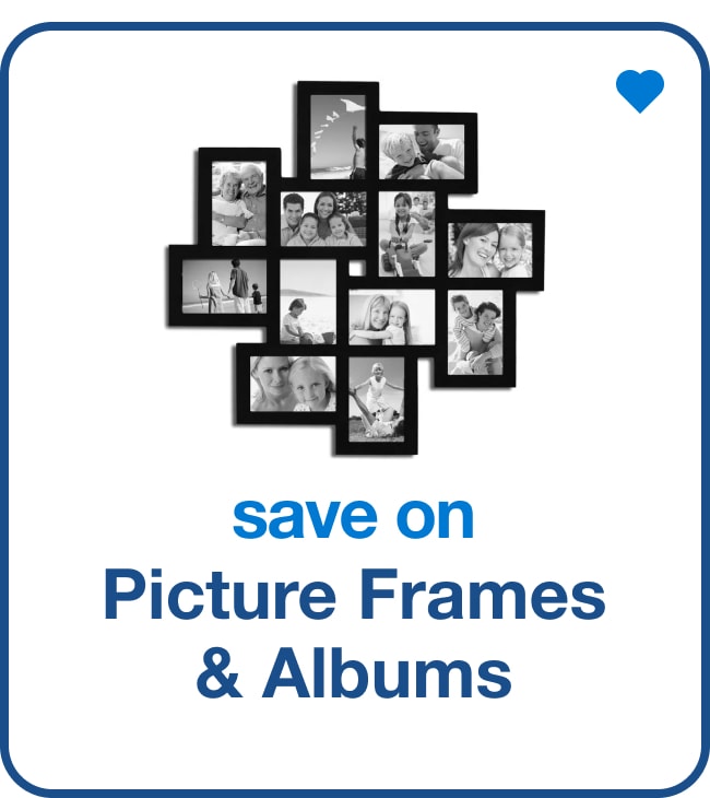 Save on Picture Frames & Albums