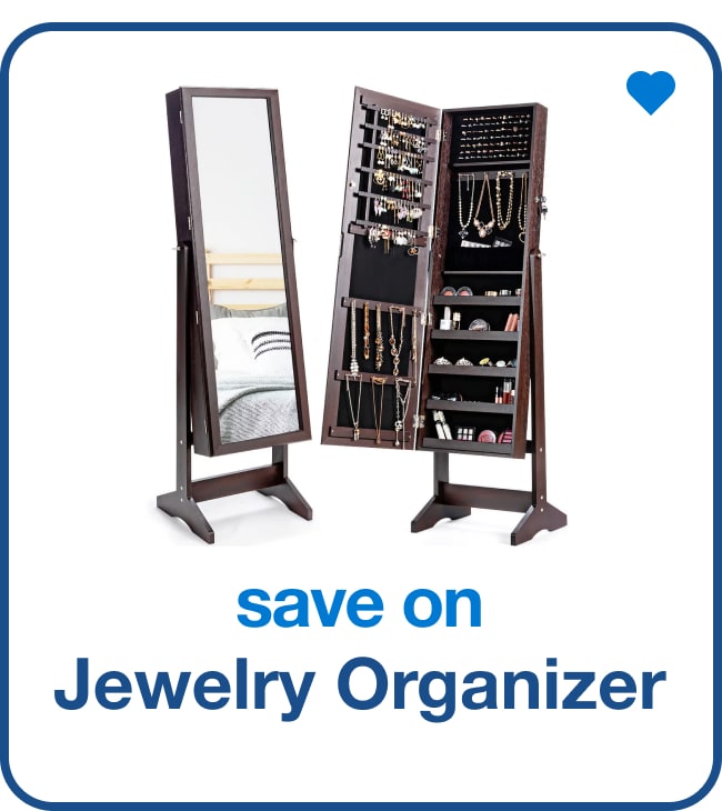 Save on Jewelry Organizers