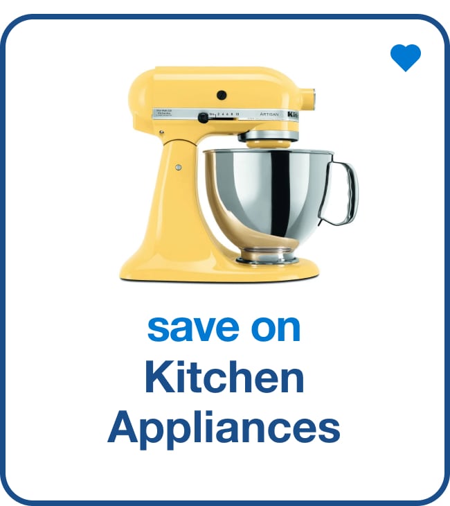 Save on Kitchen Appliances