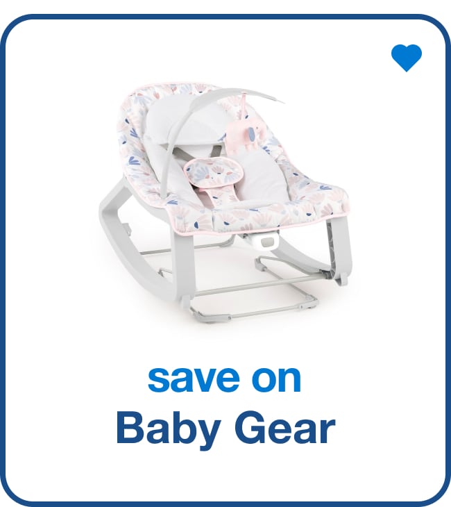 Save on Baby Gear