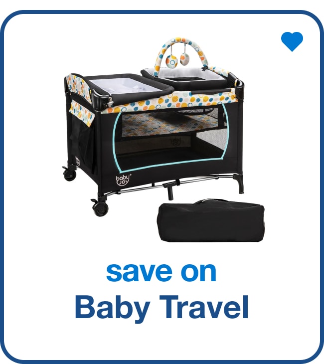 Save on Baby Travel