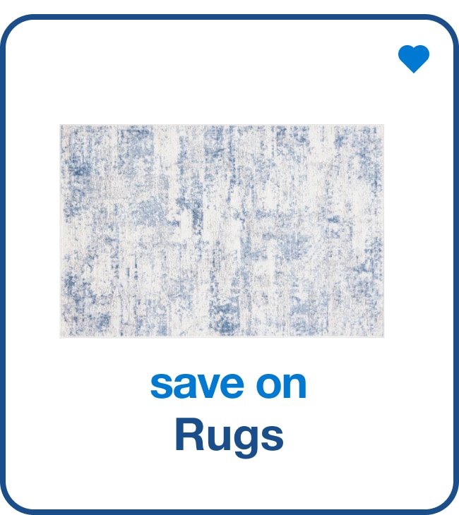 save on rugs