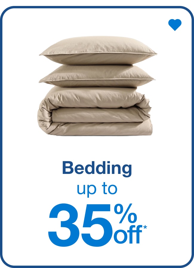 Bedding Up to 35% Off