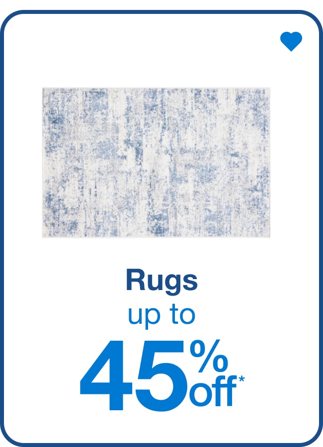 Rugs Up to 45% Off