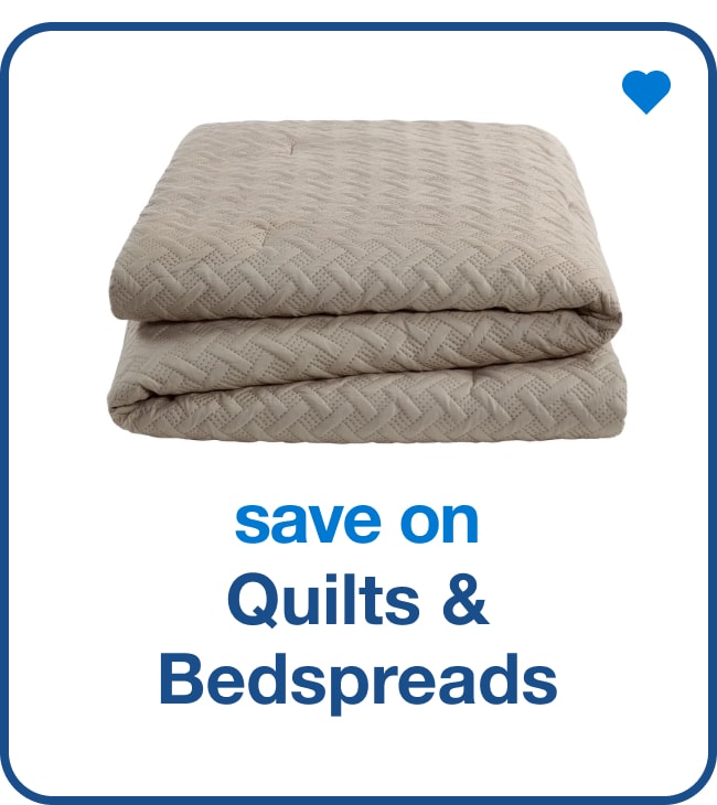 Save on Quilts & Bedspreads