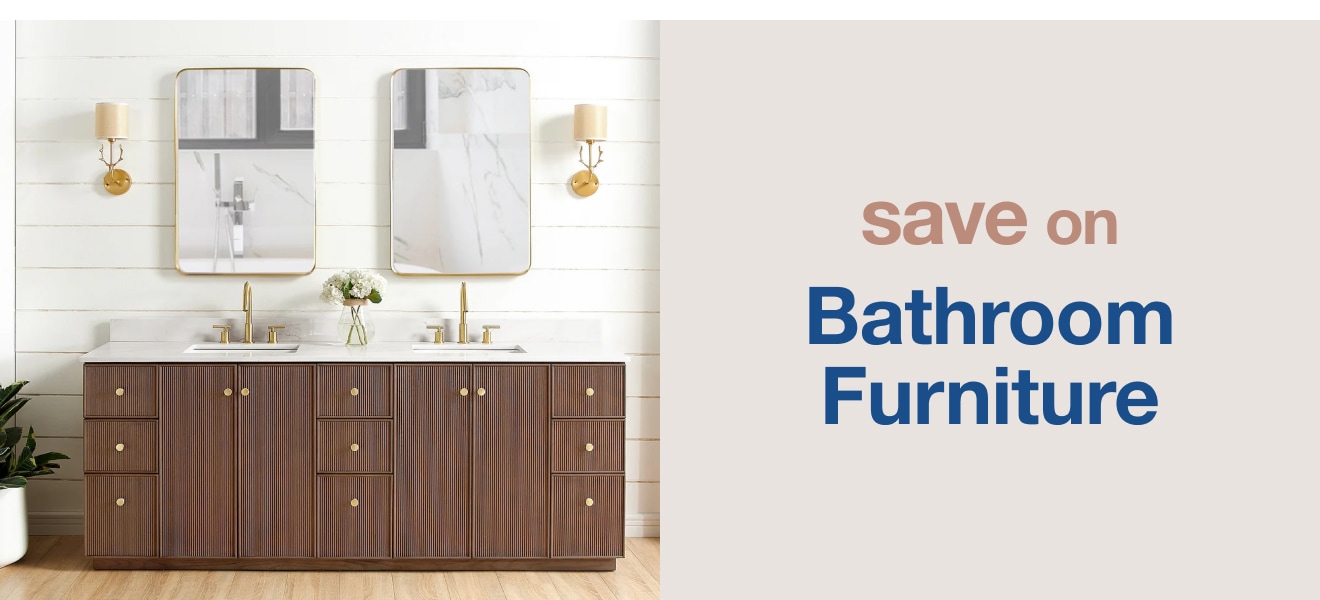 Save on Bathroom Furniture