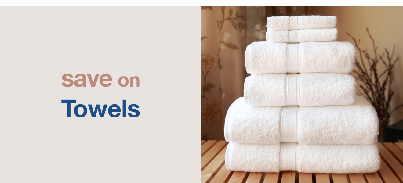 Save on Towels