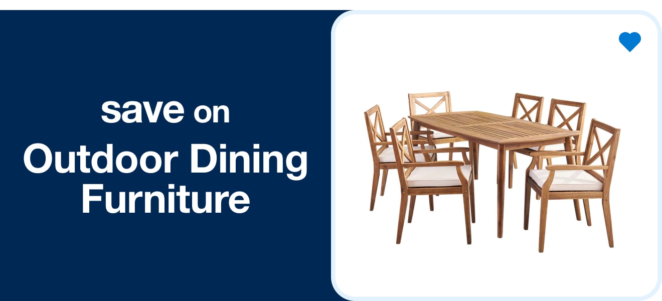 save on outdoor dining furniture