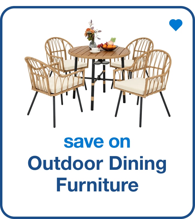 save on outdoor dining furniture