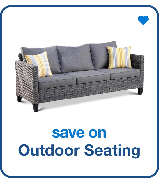 save on outdoor seating