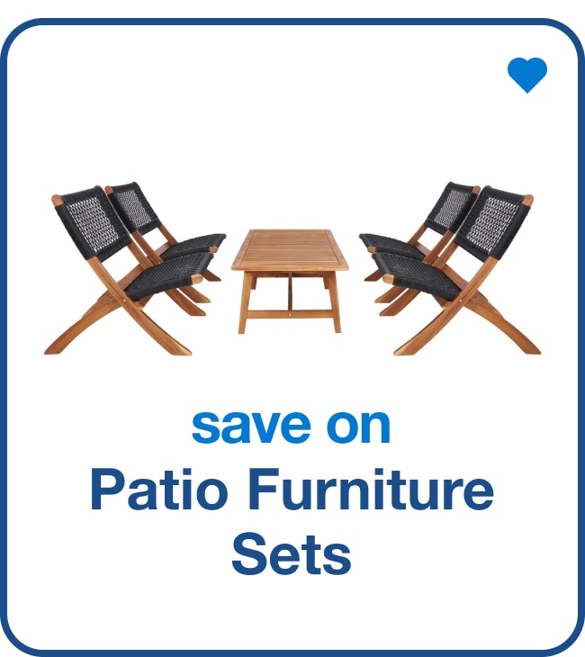 save on patio furniture sets