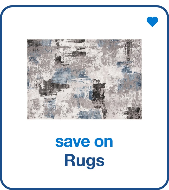 save on rugs