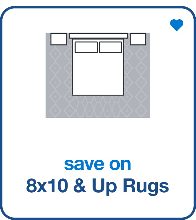 save on large rugs