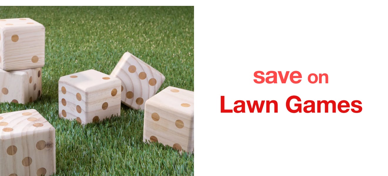 Save on Lawn Games