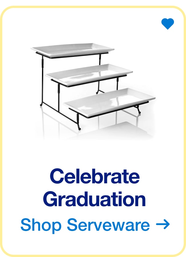 Celebrate Graduation — Shop Serveware