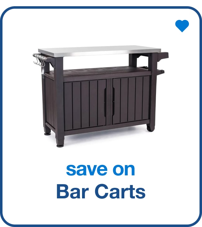 save on bar carts