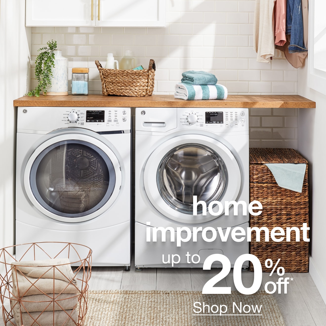 Home Improvement Up to 20% Off