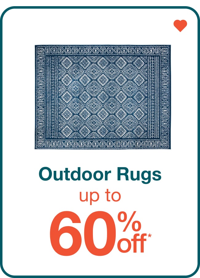 Up to 60% Off Outdoor Rugs