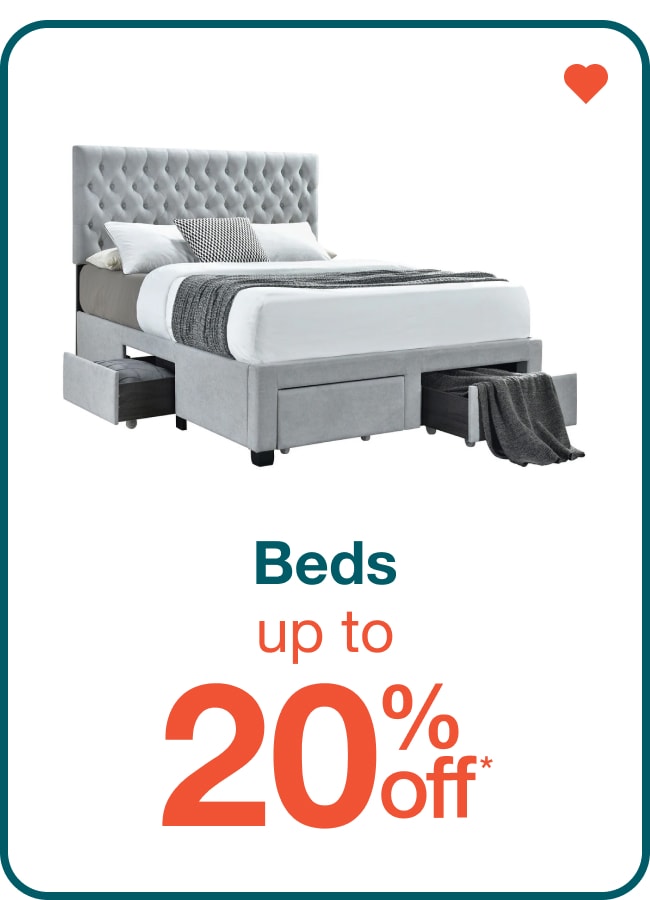 Up to 20% Off Beds