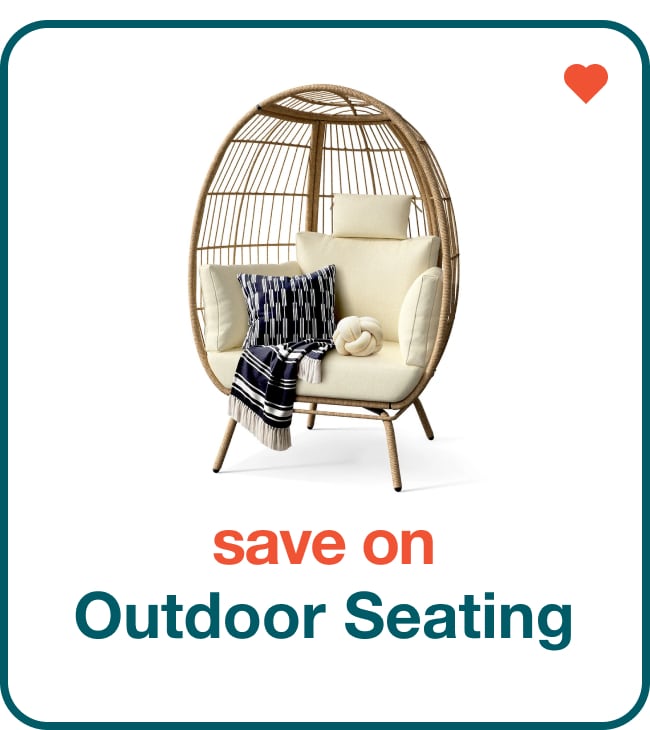 Save on Outdoor Seating