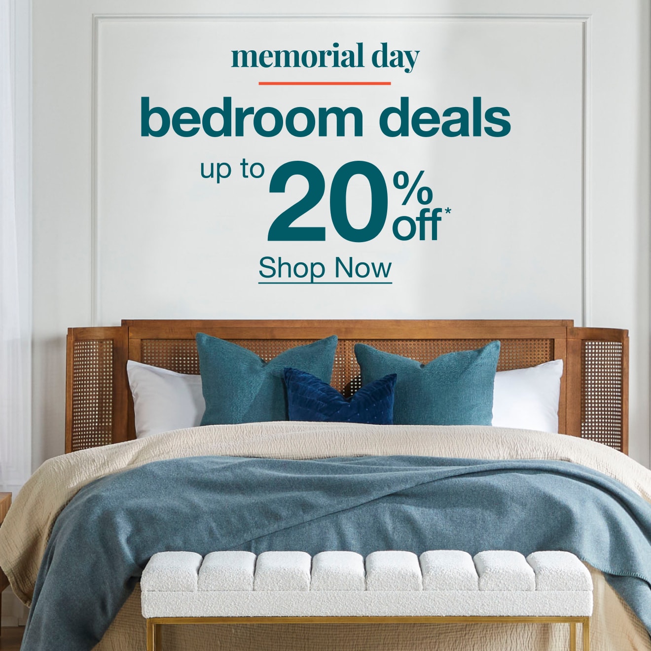 Up to 20% Off Bedroom Furniture