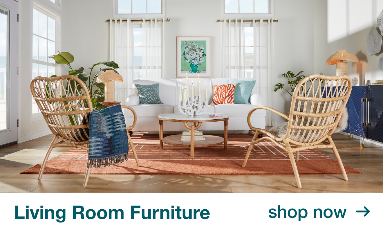 Save on Coastal Living Room Furniture