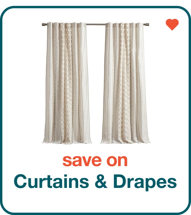 Save on Curtains & Drapes