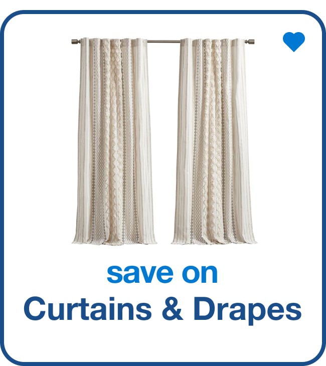 Save on Curtains & Drapes