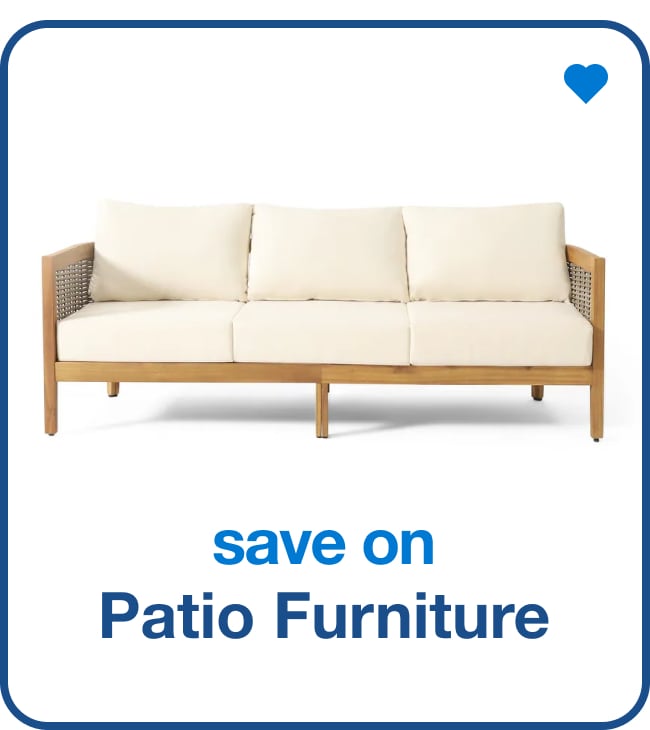 Save on Patio Furniture