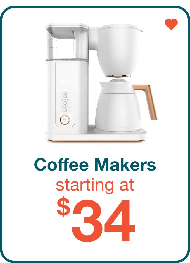 Coffee Makers from $39