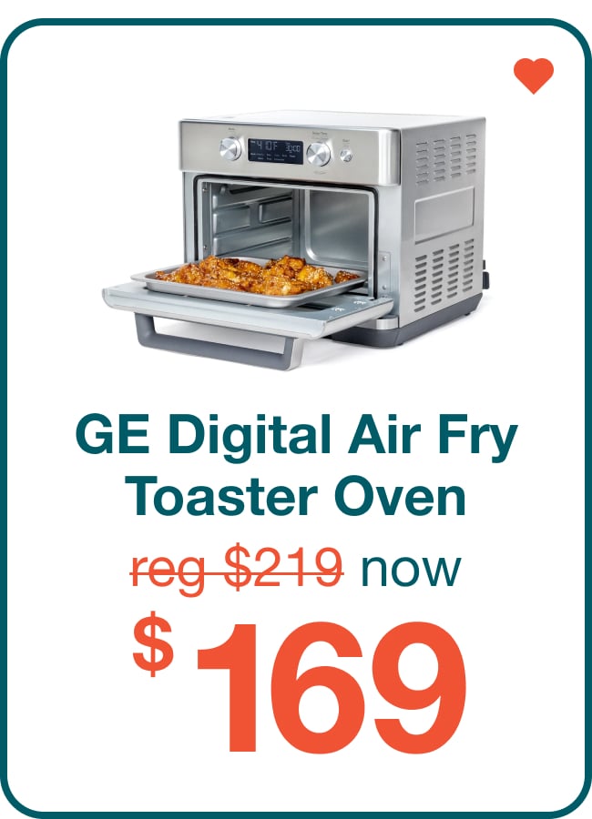 GE Digital Air Fry 8-in-1 Toaster Oven Now $169