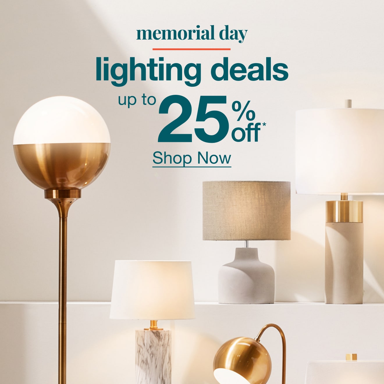 Up to 25% Off Lighting Deals - Shop Now!