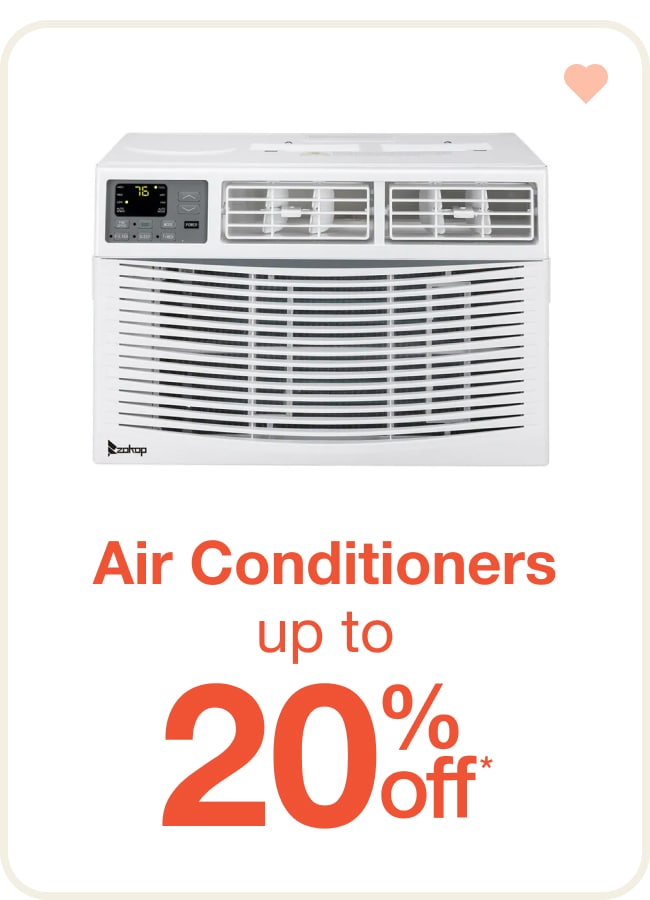 Up to 20% Off Air Conditioners