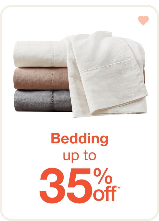 Up to 35% Off Bedding