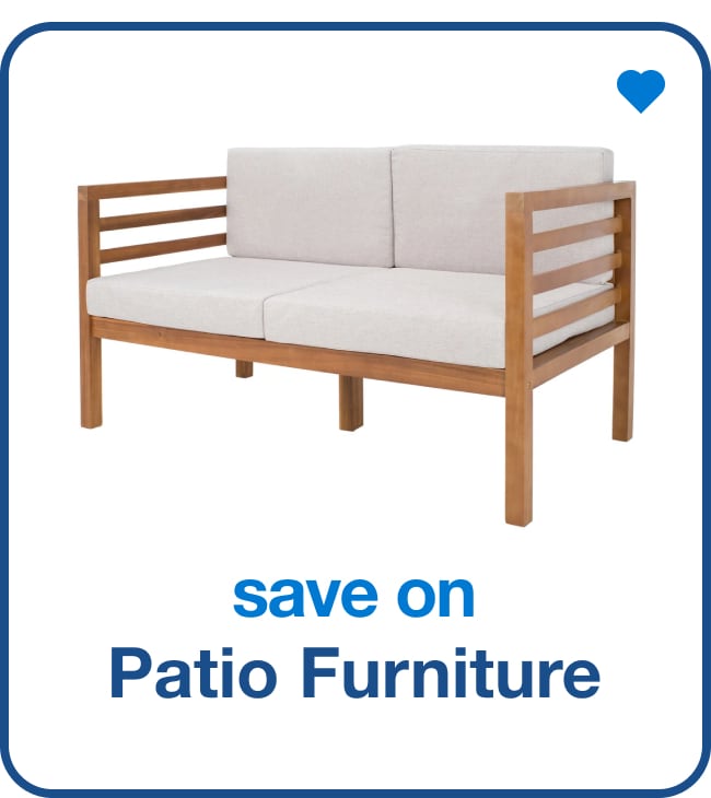 Save on Patio Furniture