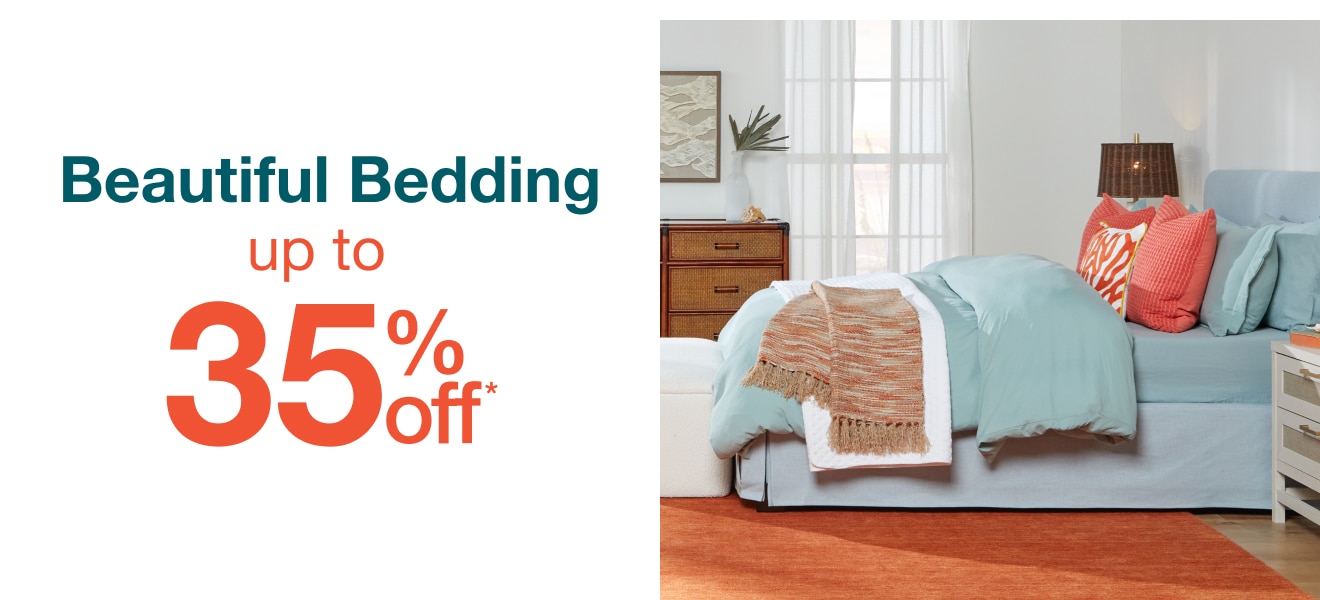 Up to 35% Off Bedding