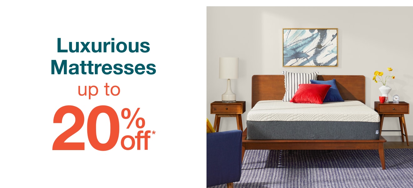 Up to 20% Off Mattresses