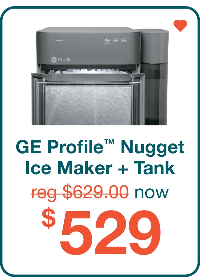 GE Profile Nugget Ice Maker & Tank Now $529!