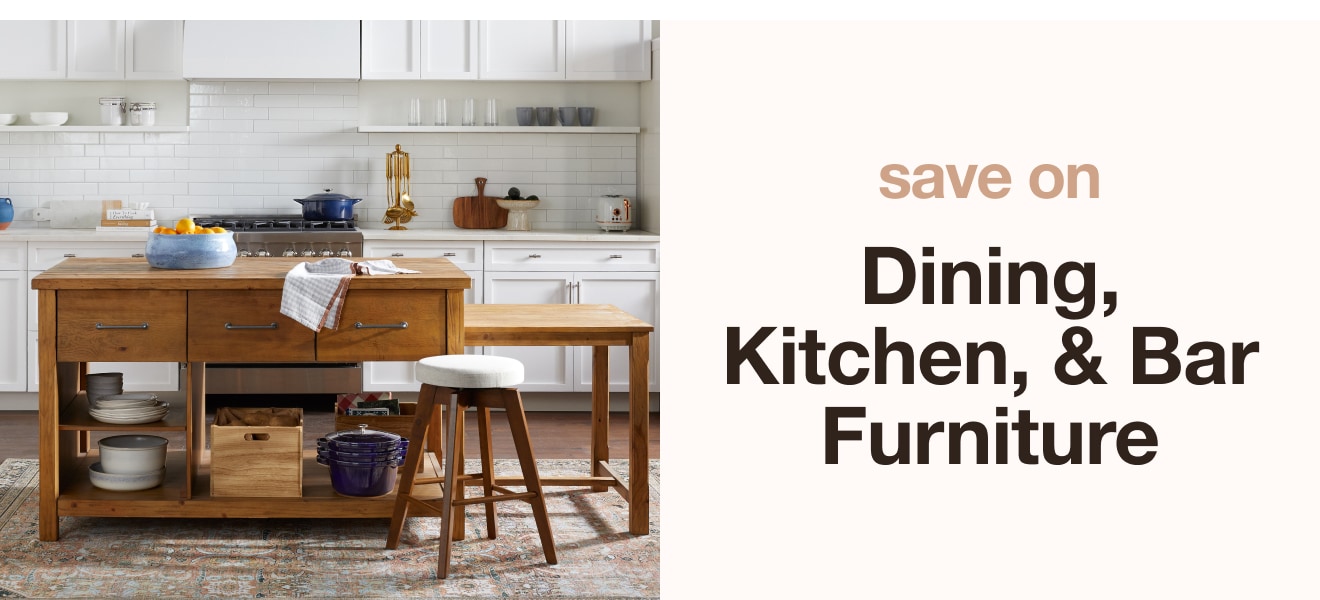 Save on Dining, Kitchen, and Bar Furniture - Shop Now!