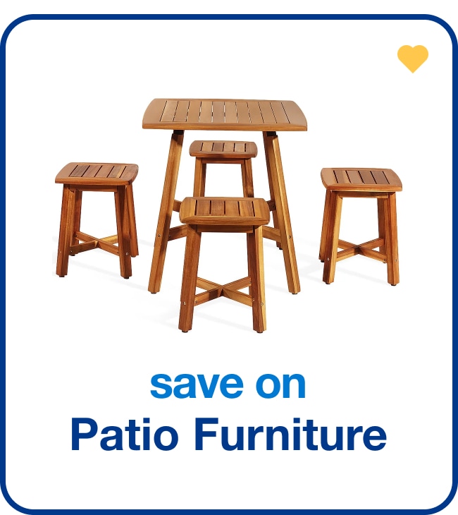 save on patio furniture