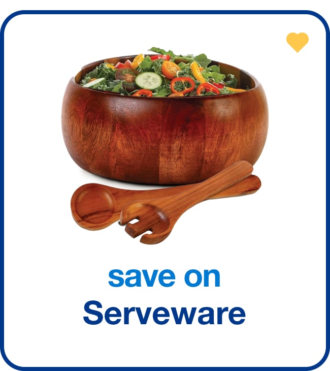 save on serveware