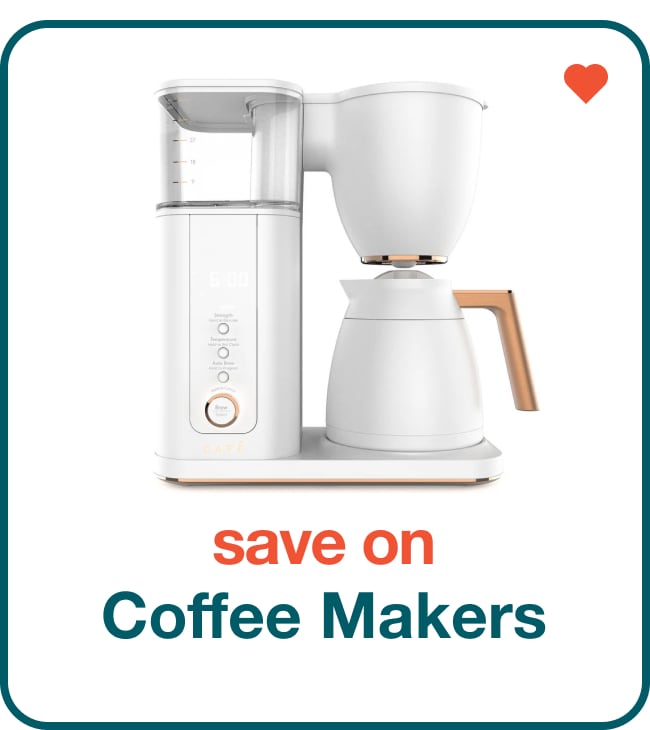 Save on Coffee Makers