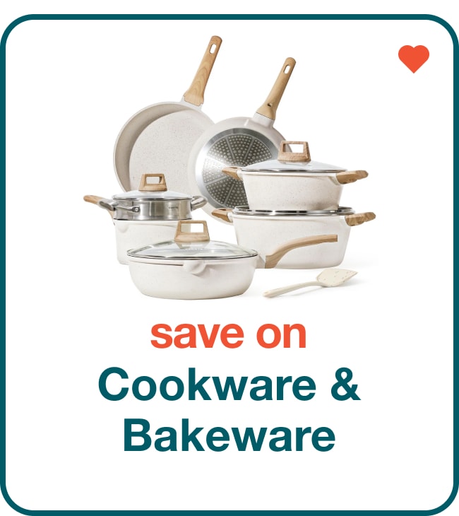 Save on Cookware & Bakeware